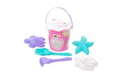 Utomhuslek - Cavallino Toys - Cavallino XL Bucket Set Pink 7 pcs. - 9355WD01