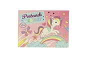 Kreativa spel - Wins Holland - Postcards Coloring Unicorn - B19486-c