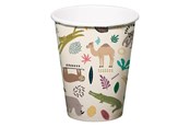 Leksaker - Folat BV - Cardboard Cups Wild Animals 6pcs. - 68345