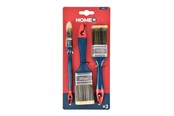 Målarfärg - Work>it Brushes in a set of 2 flat 40/50 mm. and 1 round ø15 mm. - 5708614385128