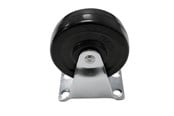 Fästen & gångjärn - Home>it fixed furniture wheel 75 mm black plastic - 5708614112687