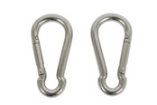 Fästen & gångjärn  - Home>it fireman’s hook Ø6x60 mm in stainless steel 2 pcs. - 5708614204658