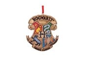 Merchandise - Nemesis Now - Harry Potter Hogwarts Crest (Silver)julpynt - Figur - B6064V2