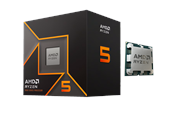 CPU - AMD Ryzen 5 9600 Wraith Stealth CPU - 6 kärnor - 3.9 GHz - AMD AM5 - AMD Boxed (med kylare) - 100-100000718BOX