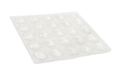Spikar & Skruvar - Home>it self-adhesive shock absorber Ø8 x 1.5 mm transparent - 5708614116333