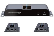 Repeatrar, förstärkare, broar och transceivers - Deltaco HDMI Extender 1x2 Splitter over CAT6/6a/7 40m with IR pass-back - LKV712