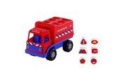 Babyleksaker - Cavallino Toys - Cavallino Fire Truck Shape Sorter with 6 Blocks 26cm - 1426NL01