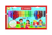 Skriv- och ritverktyg - STABILO Cappi - Felt-tip pen - Set of 24 pieces - 168/24-4