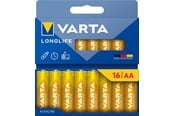 Battery - VARTA Longlife AA - 16-Pack - 4106101716