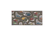 Barnrummet - Rebel Roads Legetæppe - Racer bane - 95 x 200 cm - 307010