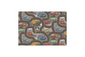 Barnrummet - Rebel Roads Legetæppe - Racer bane - 140 x 200 cm - 307011