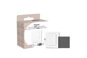 Smarta Hem - Aqara Light Switch H2 EU (4 Buttons 2 Channels) - White Frame with Dark Grey Buttons - WS-K08D
