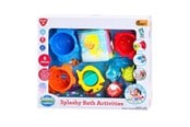 Babyleksaker - PLAY - Splashy Bath toys 8 pieces. - 97326