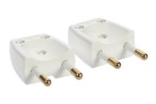 Switch-enheter - Nordic Quality Plug Flat DK - 2pcs. - 303916
