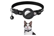 Hundar - Lippa AirTag Collar for Cats and Dogs 22-32 cm Black - LPCOVER0024