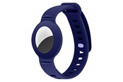 Andra mobiltillbehör - Lippa Silicone Wristband for AirTag and Smart Finder - Blue - LPCOVER0050