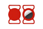 Hundar - Lippa Collar Holder for AirTag and Smart Finder - Red - LPCOVER0045