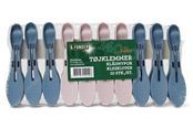 Rengöring - G.Funder Plastic clothespin - 10 pcs. clips in a pack. - 5701137140106