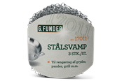 Rengöring - G.Funder Steel sponge 3 pcs. - 5701137170110