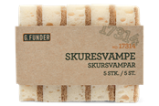Rengöring - G.Funder Scrub sponge with agave fibers 5 pcs. - 5701137173142