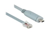 Nätverkskort (adaptrar osv.) - DeLOCK Serial Adapter - USB-C - RS-232 x 1 - 89893