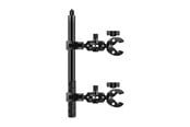 Actionkamera tillbehör - Puluz motorcycle/bicycle mount with two clamps and selfie holder 150 cm - PU495B