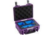 Kameraväskor - B&W International Case Type 500 for Insta360 X3 (purple) - 500/PU/X3