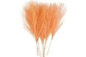 Kreativa spel - Creativ Company Artificial feathers Orange 10 pcs. - 518052