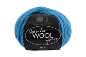 Kreativa spel - Creativ Company Wool yarn Turquoise 50m - 4824558