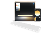 Smarta Hem - Philips Hue Aurelle Panel Rectangular White - 929003099102