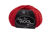 Kreativa spel - Creativ Company Wool yarn Red 50m - 4824534