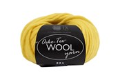Kreativa spel - Creativ Company Wool yarn Yellow 50m - 4824514