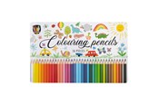 Hobby Tillbehör - Grafix - Colored pencils in tin box 36 pcs. - 150095