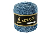 Kreativa spel - Creativ Company Lurex Glitter Yarn Light Blue 160m - 421473