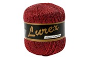 Kreativa spel - Creativ Company Lurex Glitter Yarn Red 160m - 421471