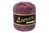 Kreativa spel - Creativ Company Lurex Glitter Yarn Purple 160m - 421470