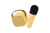musikinstrument - Lalarma Karaoke Set - Yellow - LALAR-SPEAKBLMICH-YELLOW