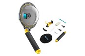 Actionkamera tillbehör - TELESIN Waterpoof dome port for DJI Action 4 / 3 - OA-DMP-001