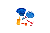 Utomhuslek - CompactToys 7in1 Sandtoys // Blue - 7in1-Blue