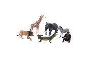 Figure - Mojo Wildlife Wild Animal Safari Playset 6pcs - 380026 - 380026