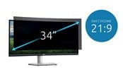 Systemtillbehör - Kensington Dell 34” C3422WE böjd bildskärm (21:9) 2-vägs avtagbart sekretessfilter - 628903