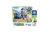 Byggset - Tile Town Jurassic World Dino Räddning, Magnetiskt byggset 22 delar - 90313