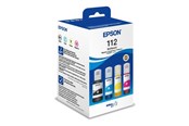 Skrivartillbehör-bläck-toner - Epson 112 Multipack - 4-pack - black yellow cyan magenta - original - ink refill - C13T06C64A