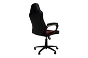 Gamingstol - LC Power - chair - plastic metal foam PU coated leather - black red Kontorsstol - Metall - Upp till 150 kg - CL-RC-BR