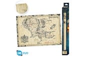 Merchandise - ABYstyle - THE LORD OF THE RINGS Parchment poster Middle Earth - Affisch - GBYDCO604