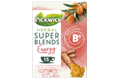 Kaffe och Espresso - Pickwick Super Blend Energy Tea w. Lemongrass Rooibos and Turmeric - 15 pcs - 4070933