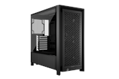 Chassi - Corsair FRAME 4000D RS (3 svarta fläktar) - Chassi - Miditower - Svart - CC-9011312-WW