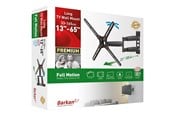 Väggfäste, AV-Möbel - Barkan BM343LP mounting kit - full-motion - for LCD display/ curved LCD display - black - Max 36.2 kg - recommended for 65" - BM343LP