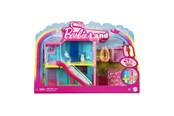 Dockhus & Tillbehör - Barbie Mini land Dream House - Pink Slide & Swing - HYF46