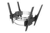 Väggfäste, AV-Möbel - Multibrackets M Pro Series mounting component - for 2 LCD displays - black - Max 75 kg - recommended for 65" - 7350022739031